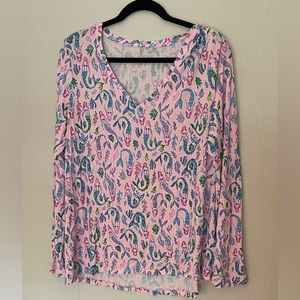 Lilly Pulitzer Pj top